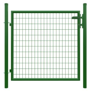 STRONG Einzeltor grün  inkl. Pfosten + Beschläge