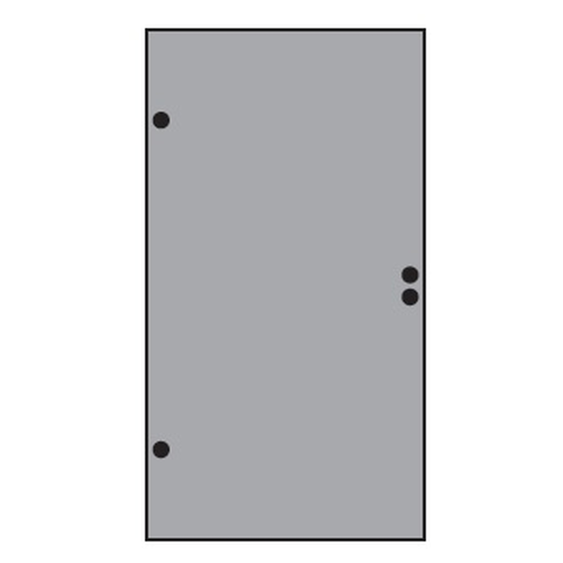 VETRO TÜR-Glasscheibe 987x1800 mm, Vollflächen 1 VETRO TÜR-Glasscheibe 987x1800 mm, Vollflächen