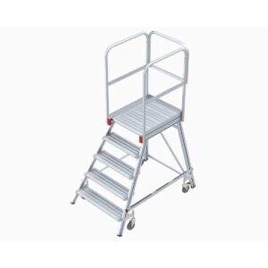 Das richtige Gewächshaus - problemlos und komfortabel 7 Euroline Mobile Podesttreppe / Podestleiter einseitig begehbar Nr. 515 5 Stufen