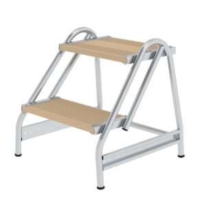 Das richtige Gewächshaus - problemlos und komfortabel 7 Günzburger Steigtechnik Arbeitspodest einseitig begehbar Holz 2 Stufen