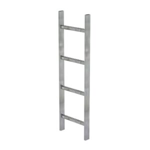 Günzburger Steigtechnik Schachtleiter Stahl feuerverzinkt 300mm Lichte Weite 4 Sprossen