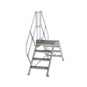 Günzburger Steigtechnik Überstieg 45° Stufenbreite 600 mm 4 Stufen