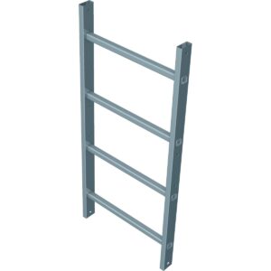 ZARGES Leiterteil Alu natur 2,80 m