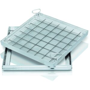 ZARGES Schachtabdeckung Aluminium  1000x1000 mm