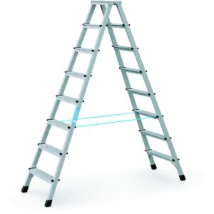 ZARGES XLstep B - LM-Stufen-Stehleiter 2x8 Stufen
