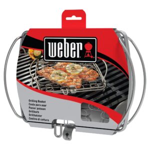Fisch- und Gemüsehalter klein Edelstahl, für Gasgrills ab Q100 und Holzkohlegrills ab 37cm