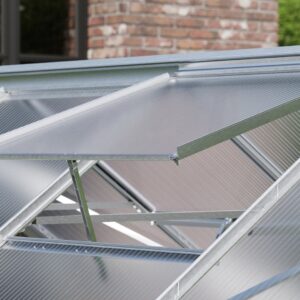 Alu Dachfenster für Gewächshaus, ohne Glas