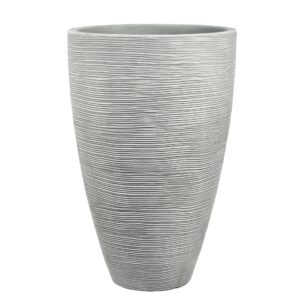 Topf mit Rillenoptik