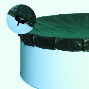 Extra-Abdeckplane 3,60m Rundform