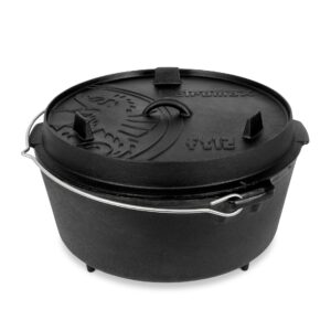 Feuertopf Dutch Oven mit Füßen ft12