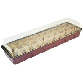 Fensterbanktreibhaus für 30 Töpfe