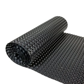 Hochbeet-Noppenfolie 0,9x6,5 m Schwarz