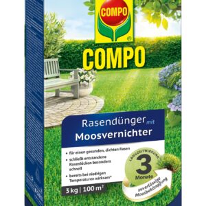 FLORANID Rasendünger mit Moosvernichter