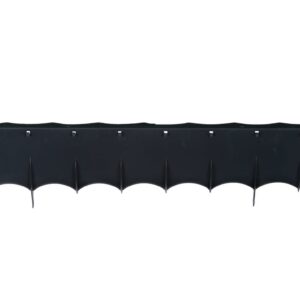 Rasenkante feststehend, Kunststoff 116X15 cm