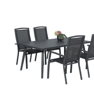 Indiana Tisch Aluminium pulverbeschichtet 170x100xH72 cm