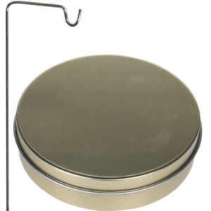 Räucherspirale in Metalldose