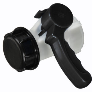 Klapphahn 62 mm zu Ibc-Tank