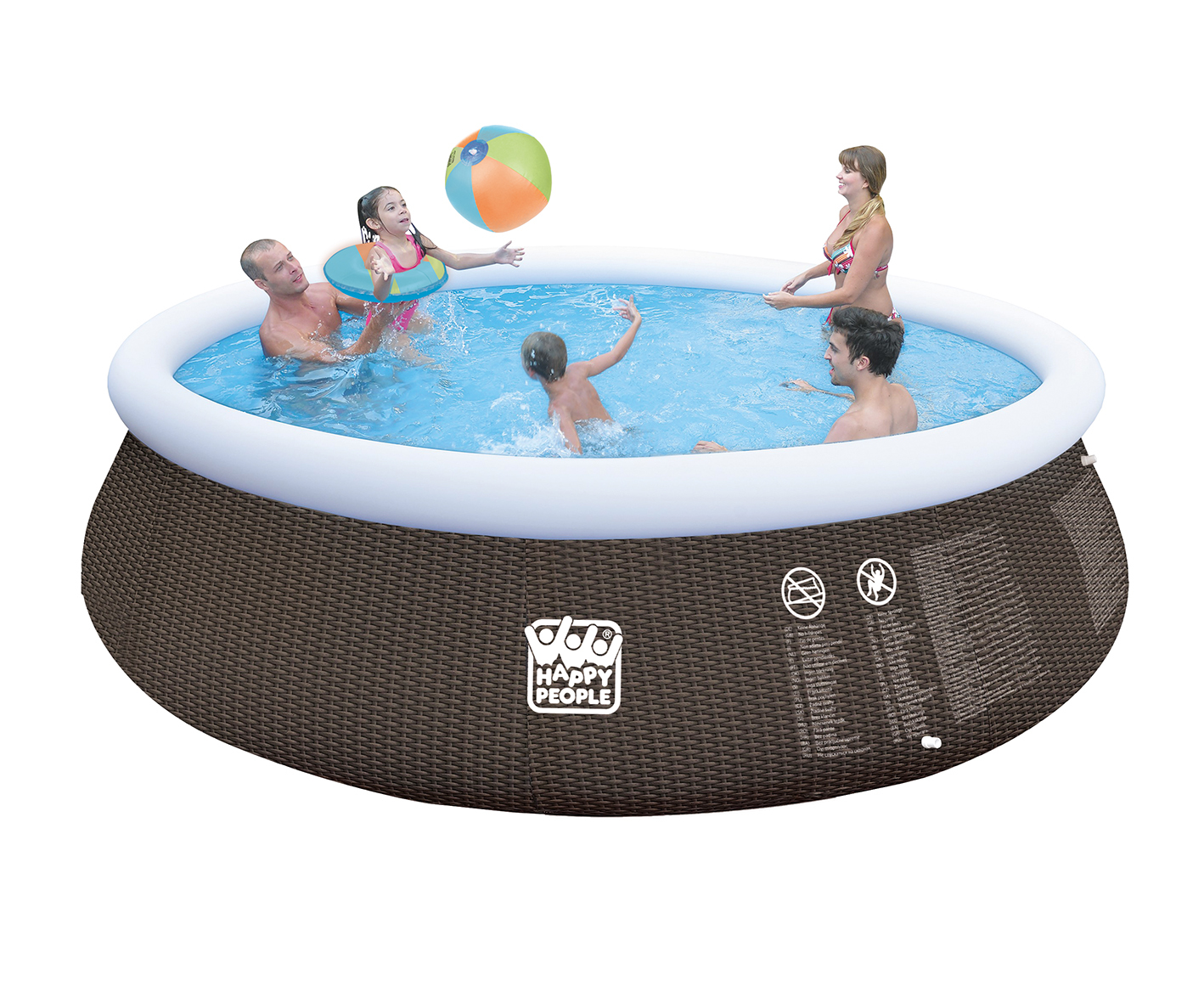 Quick Up Pool Set mit 530 gal Filterpumpe