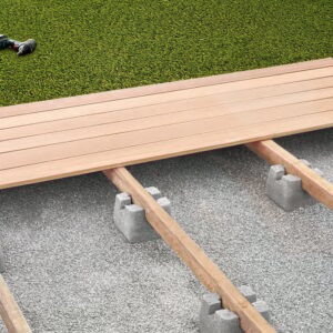 Fundamentstein 22x22x17 cm grau