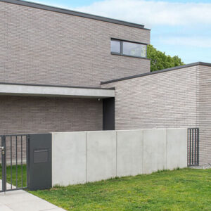 L-Stein bewehrt, 12cm, grau