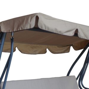 Dachplane für Hollywoodschaukel 4-Sitzer