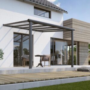 Terrassenüberdachung Compact Line anthrazit