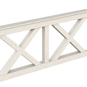 Brüstung Andreaskreuz Nancy