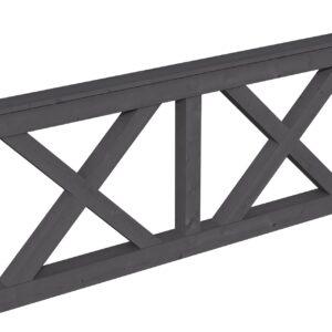 Brüstung Andreaskreuz Nice