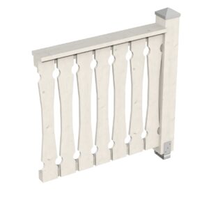 Brüstung Balkonschalung Fichte