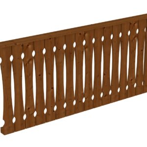 Brüstung Balkonschalung Fichte