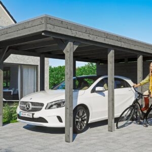 Carport Friesland Set m. Abstellraum