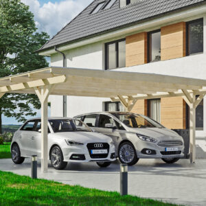 Carport Odenwald gerade Kopfbänder