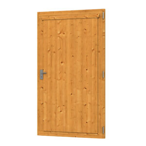 Einzeltür für Carports ,Anschlag rechts