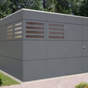 Gartenhaus Brisbane schiefergrau