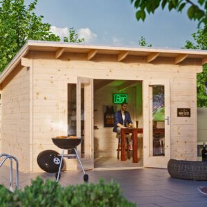 Gartenhaus Ostende 2, 28mm 400 x 300cm