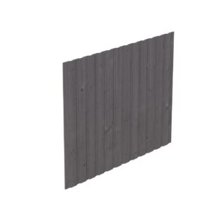 Seitenwand aus Deckeschalung 20x120mm Fichte