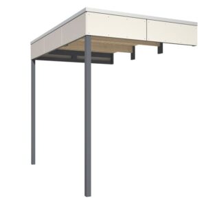 Seitliche Überdachung für CrossCube