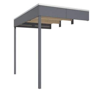 Seitliche Überdachung für CrossCube