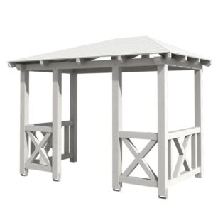 Vordach Wismar 7 Walmdach