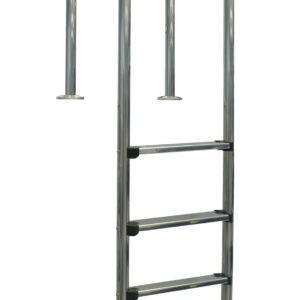 Edehlstahlleiter für Einbaubecken