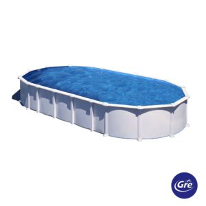 Stahlwandpool HAITI, weiß