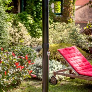 PVC Solardusche, 20l, schwarz, 2 Stück