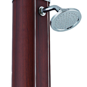 Solardusche, 32l, Holzdekor