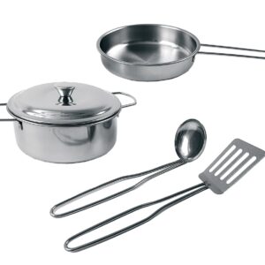 Edelstahl Kinder Koch-Spielset 6-teilig