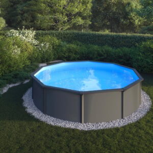 Rundbecken-Set Classic Anthrazit