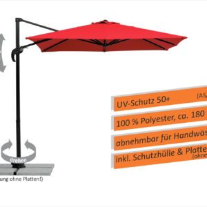 Ampelschirm Rhodos Junior