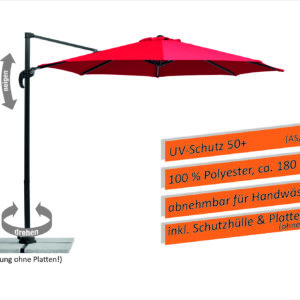 Ampelschirm Rhodos Junior