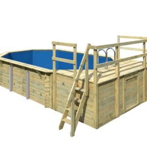 Holz-Pool Modell 4