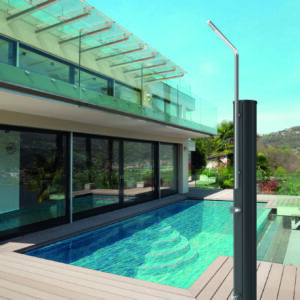 Edelstahl Solardusche, 30l