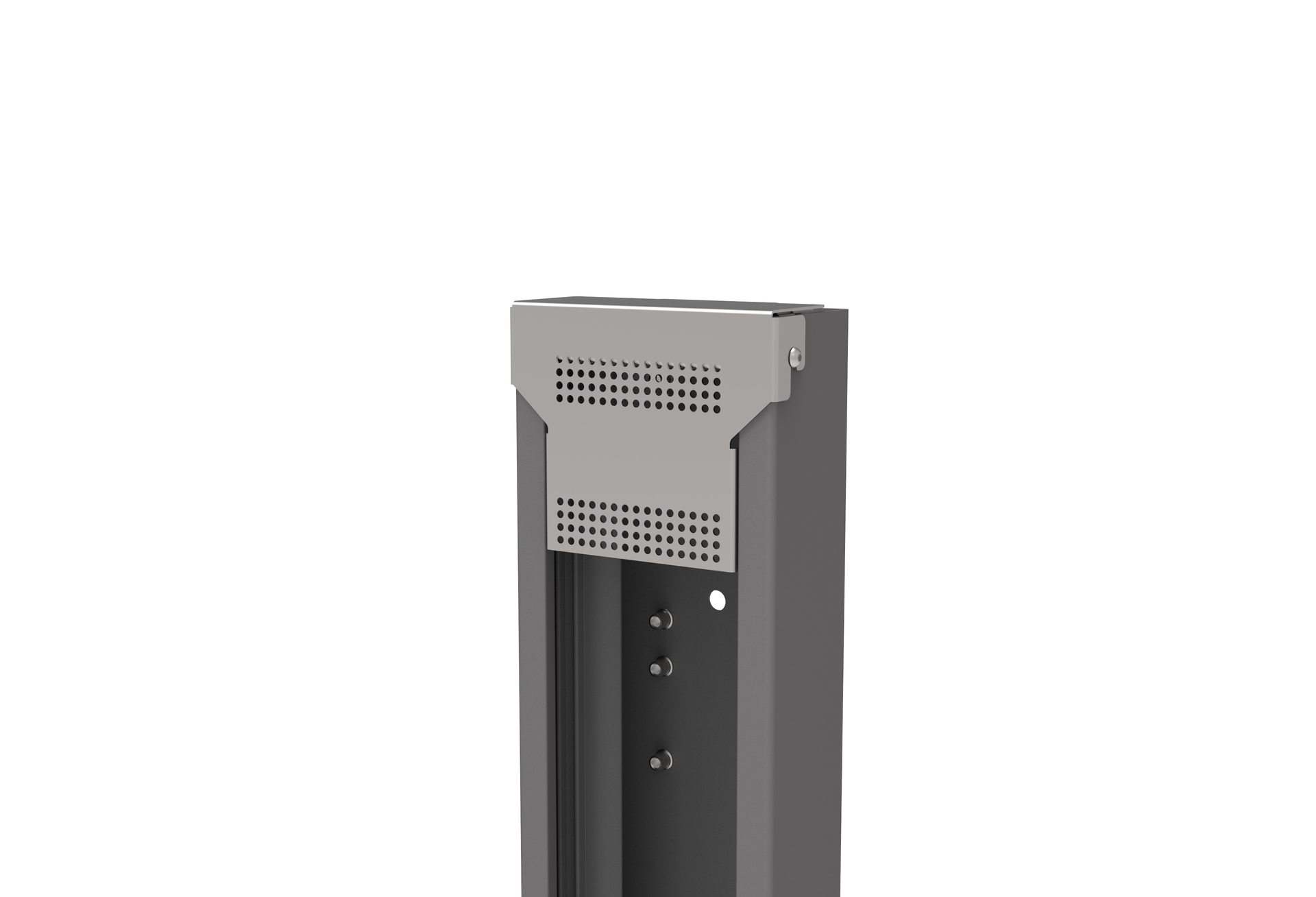 BikeLift Montageset Steckdose dunkelgrau-metallic